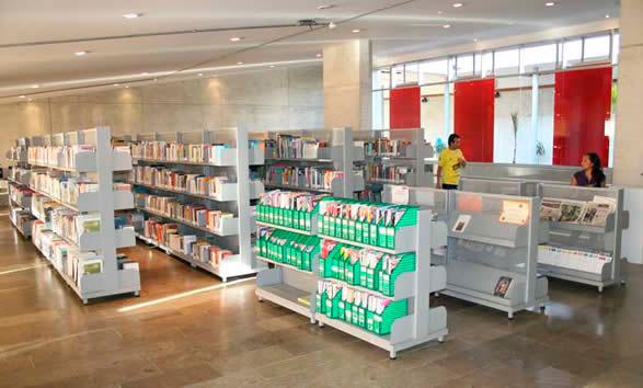 Bibliotecas Cantilever para la Red de Bibliotecas de Medellín