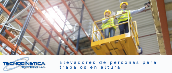 Elevadores de personas para trabajos en altura