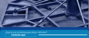 Tornamesa para elevar vehículos