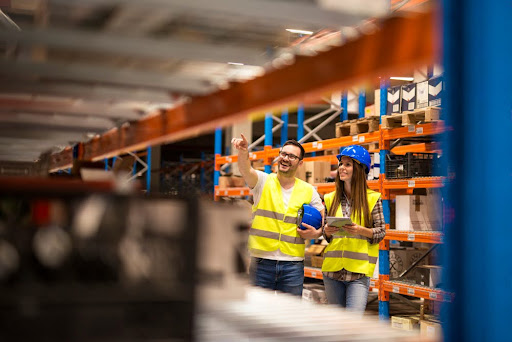 Equipo de trabajo de almacenamiento industrial