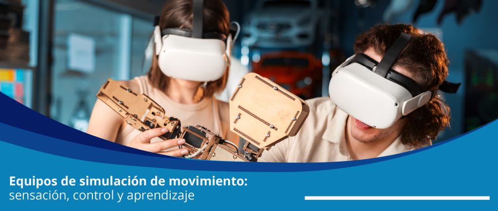 Banner equipos de simulación de movimiento